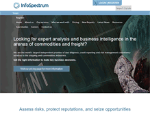 Tablet Screenshot of infospectrum.net